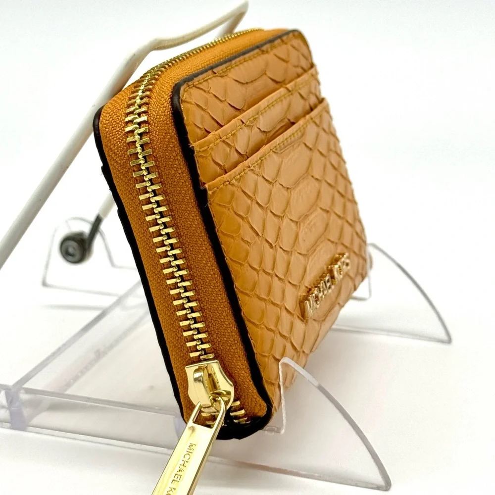 Michael Kors Medium ZA Card Case Wallet Cider